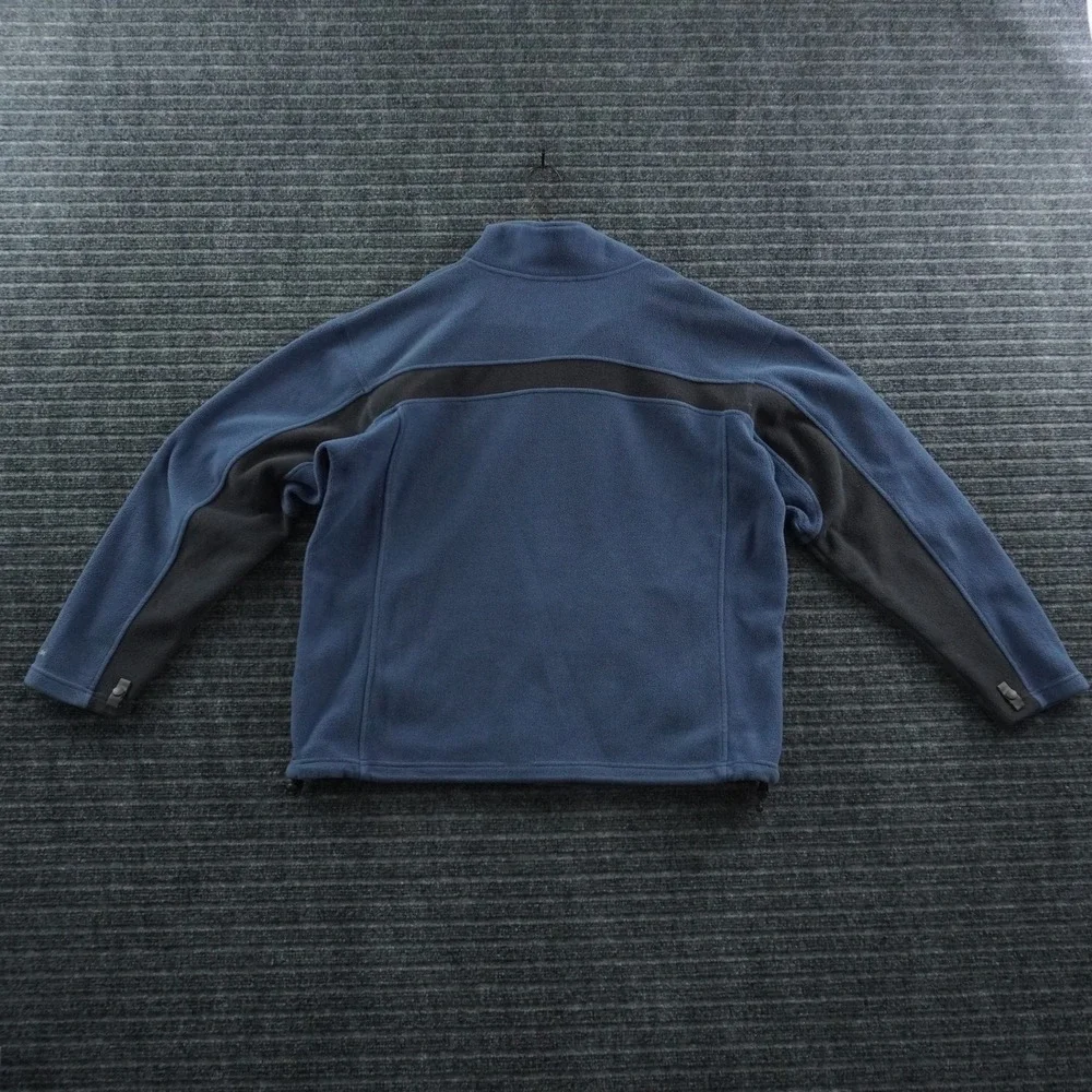 The North Face Fleece Jacket Mens L Blue Y2K TKA 200 Colorblock